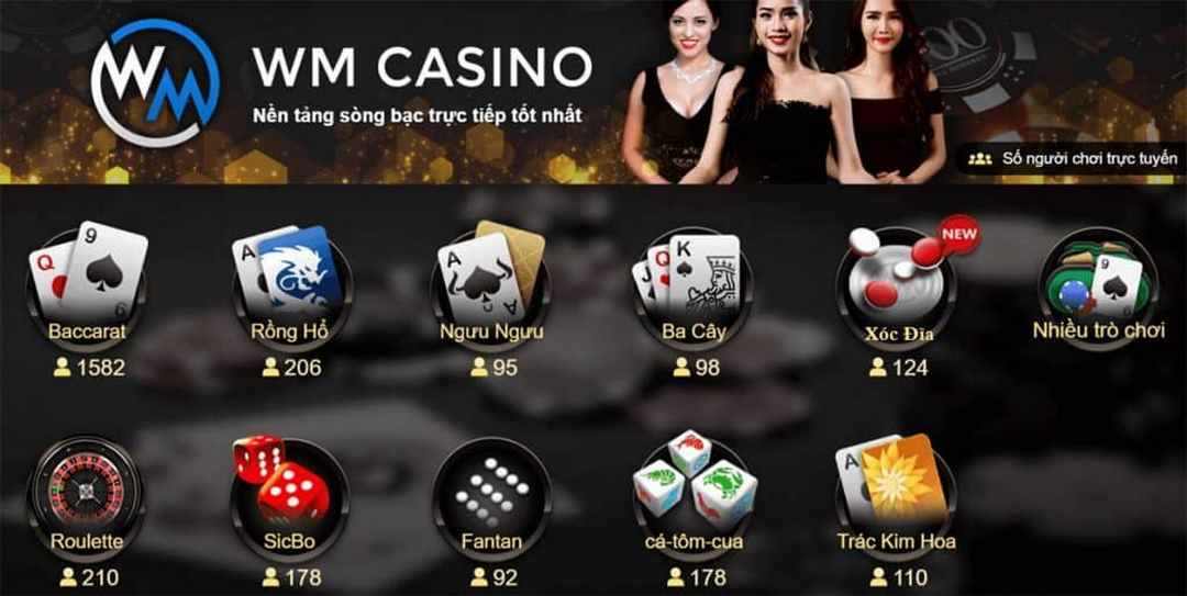 Điểm nổi bật khi lựa chọn game WM Casino