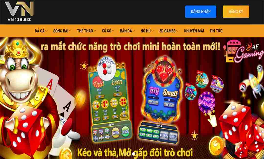 Kỹ thuật tinh xảo luôn được áp dụng vào hệ thống của Vn138